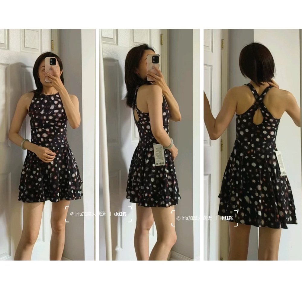 Lululemon court crush tennis dress size 2